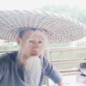 老麻雀钓鱼（蛇吞象）